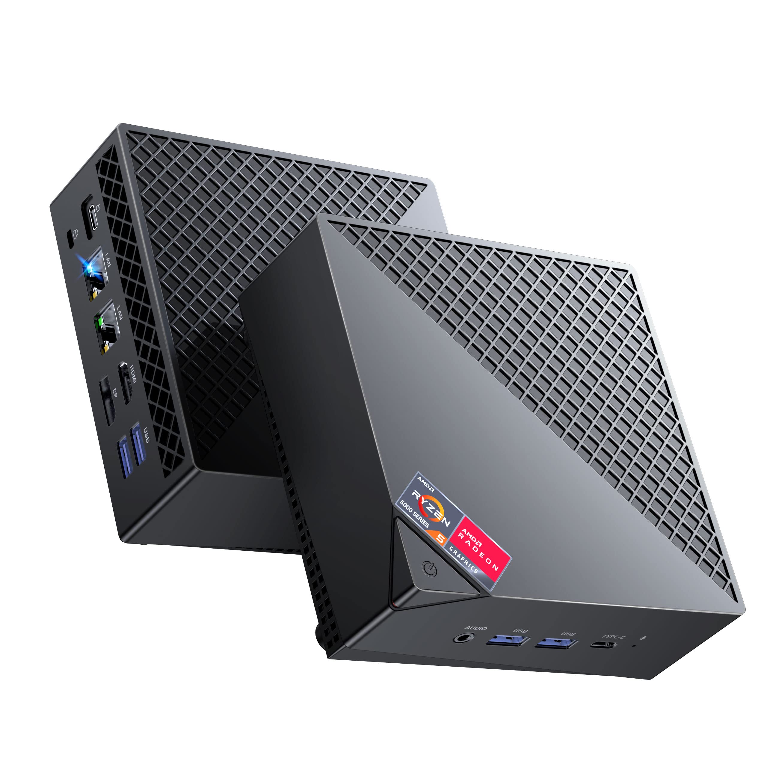 NiPoGi AM06 PRO Mini PC АMD Ryzen 7 5700U (8C/16T, tot 4,3GHz